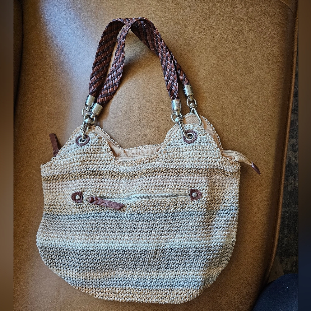 The Sak Indio Crochet Bag Vintage, EUC